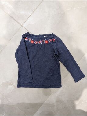5/$20 OshKosh Navy Long Sleeve Top – Size 3T